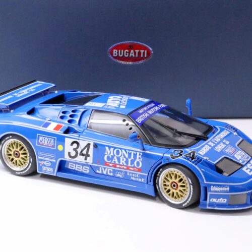 1:18 AUTOart Bugatti EB110 LM Le Mans 1994 blue #34 ESSO TMC