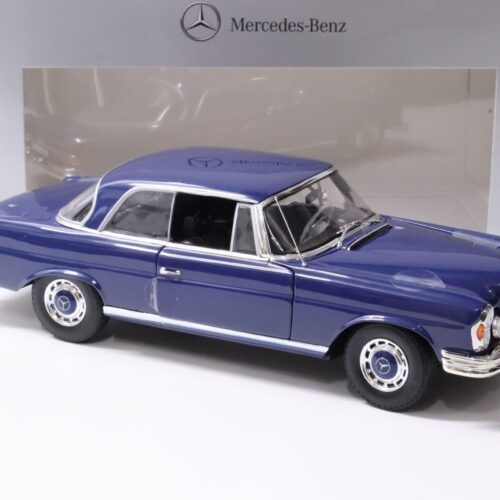 1:18 Norev Mercedes 280 SE Coupe W108 dark blue DEALER VERSION