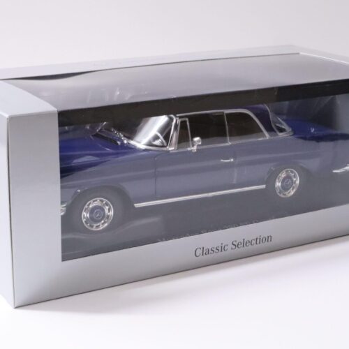1:18 Norev Mercedes 280 SE Coupe W108 dark blue DEALER VERSION