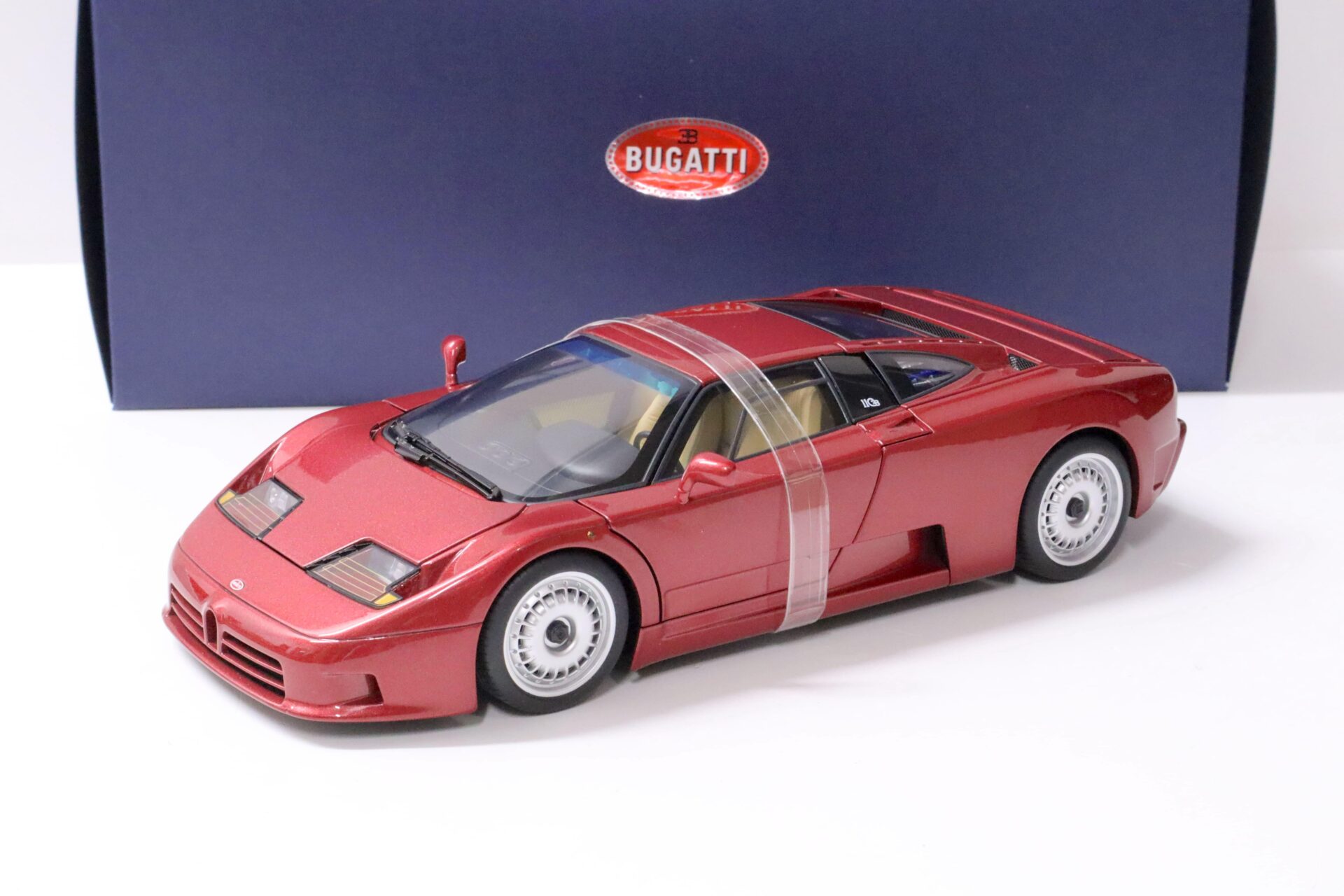 1:18 AUTOart Bugatti EB110 GT Coupe dark red metallic 1991