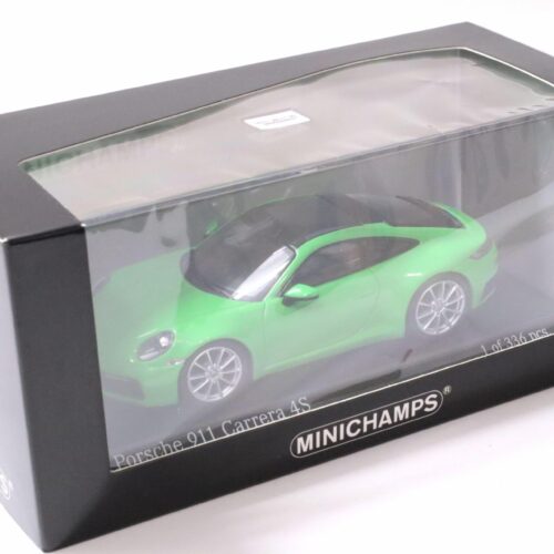 1:43 Minichamps Porsche 911 (992) Carrera 4S Coupe 2019 Lizard green