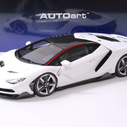 1:18 AUTOart Lamborghini Centenario 2017 Bianco Isis/ Solid white 79111