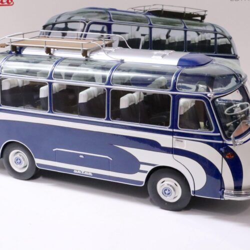 1:18 Schuco Setra S6 Reisebus blue/ white Die-Cast