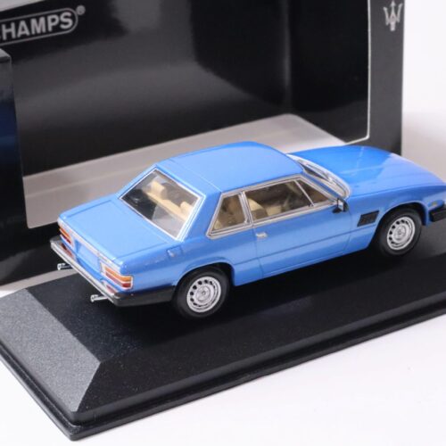 1:43 Minichamps Maserati Kyalami 1982 Celeste Chiaro metallizzato blue