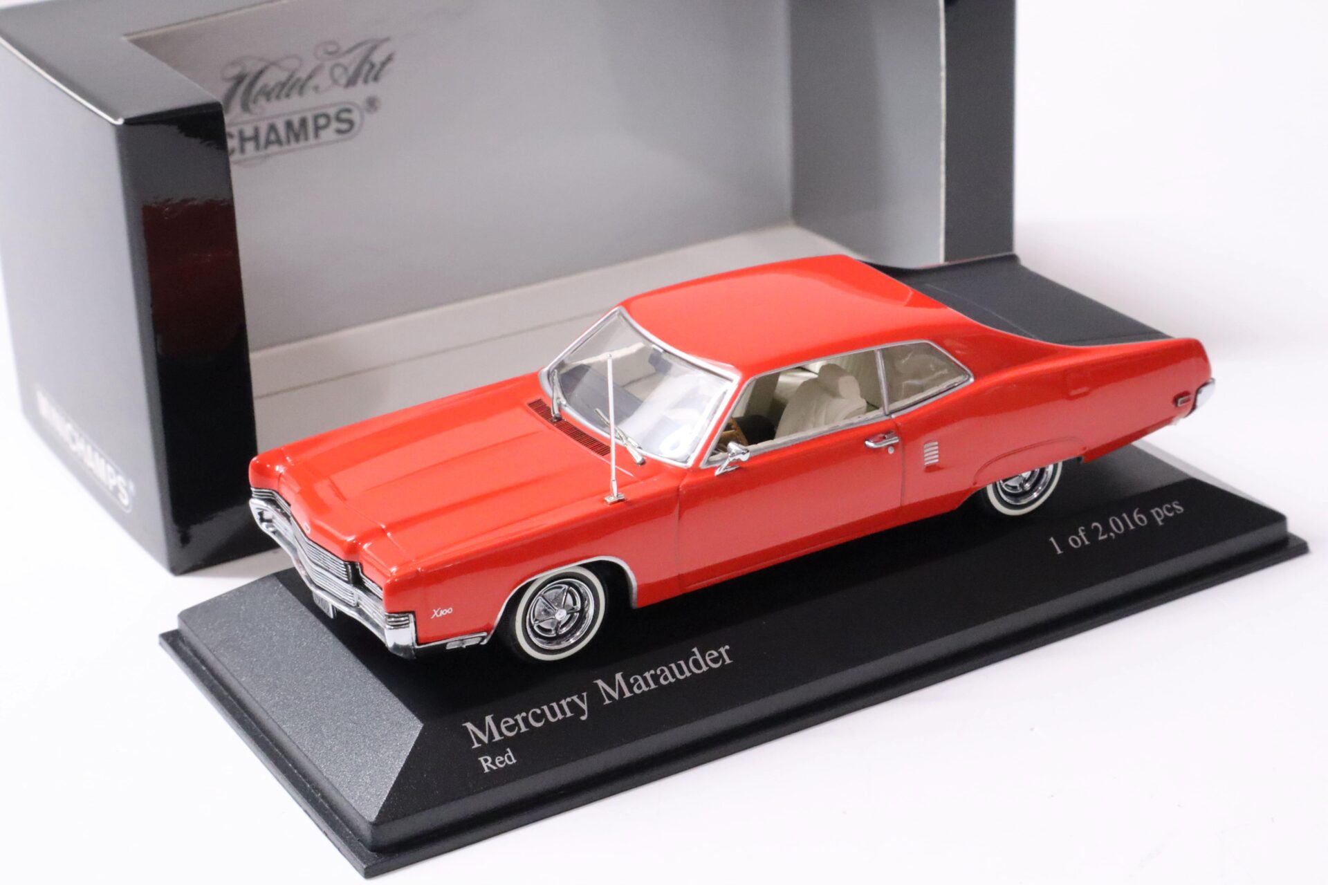1:43 Minichamps Mercury Marauder Hardtop Coupe 1969 red