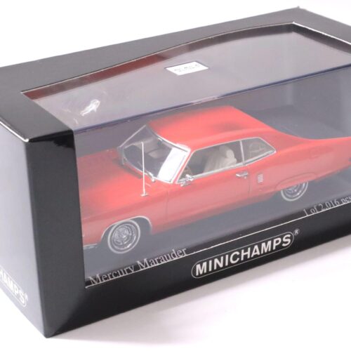 1:43 Minichamps Mercury Marauder Hardtop Coupe 1969 red