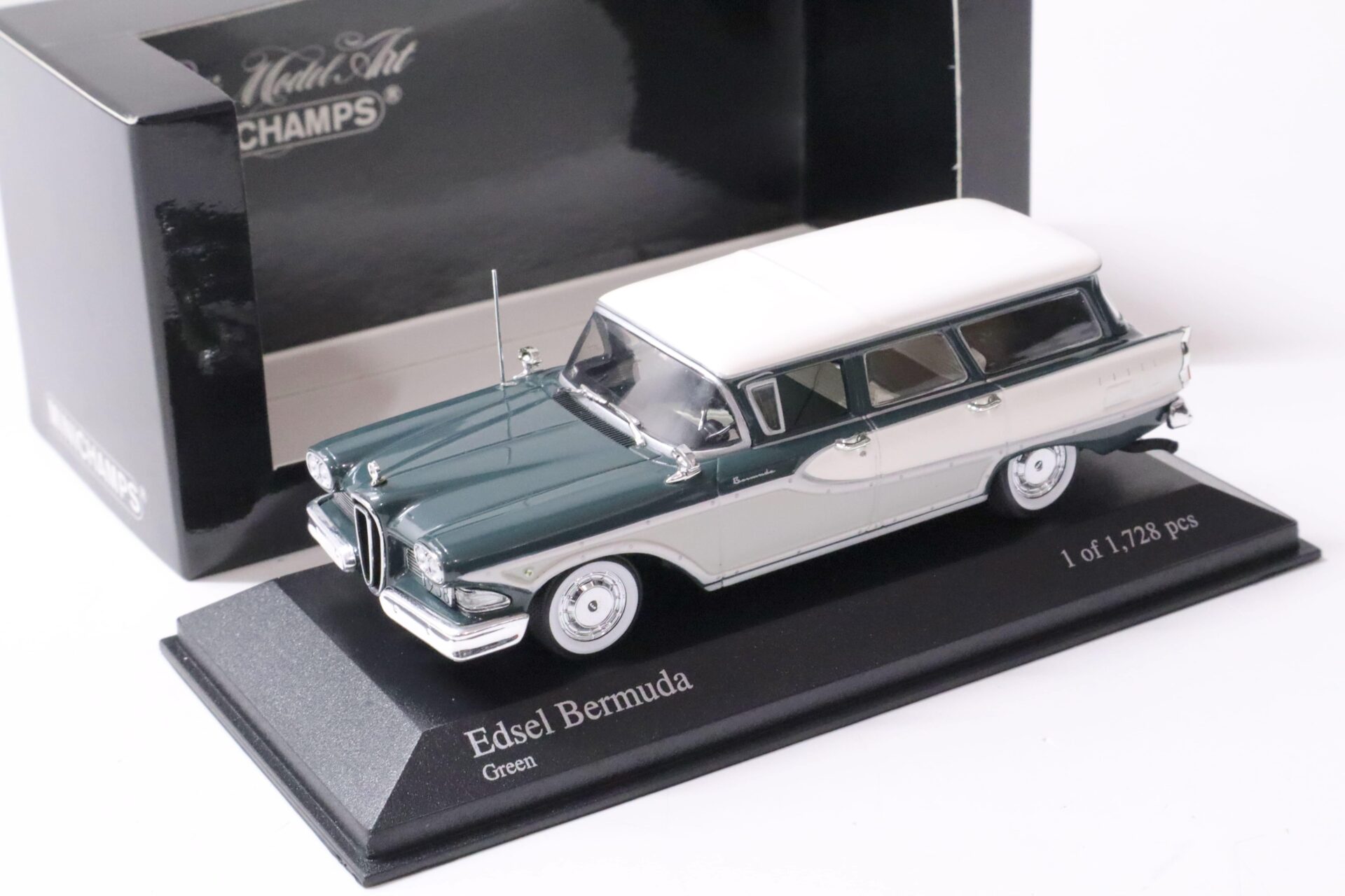 1:43 Minichamps Edsel Bermuda Station Wagon 1958 green/ white