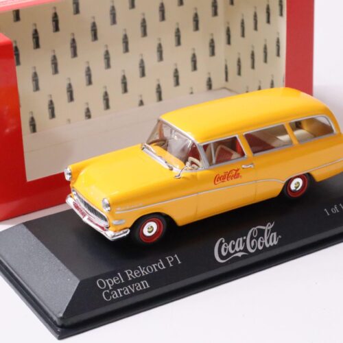 1:43 Minichamps Opel Rekord P1 Kombi Break 1958 orange COCA COLA