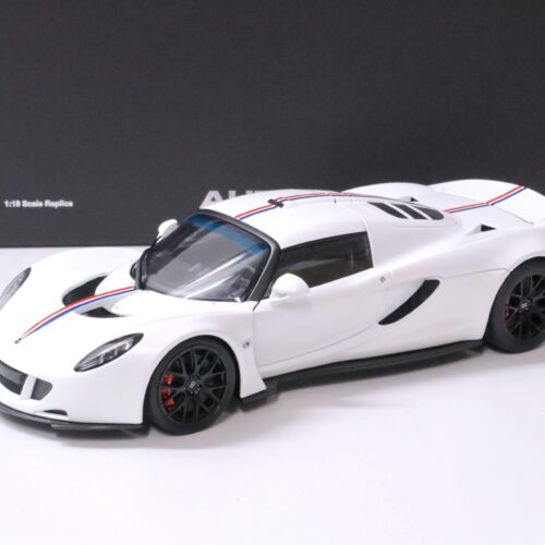 1:18 AUTOart Hennessey Venom GT Spyder 2010 white World Fastest Edition Die-Cast