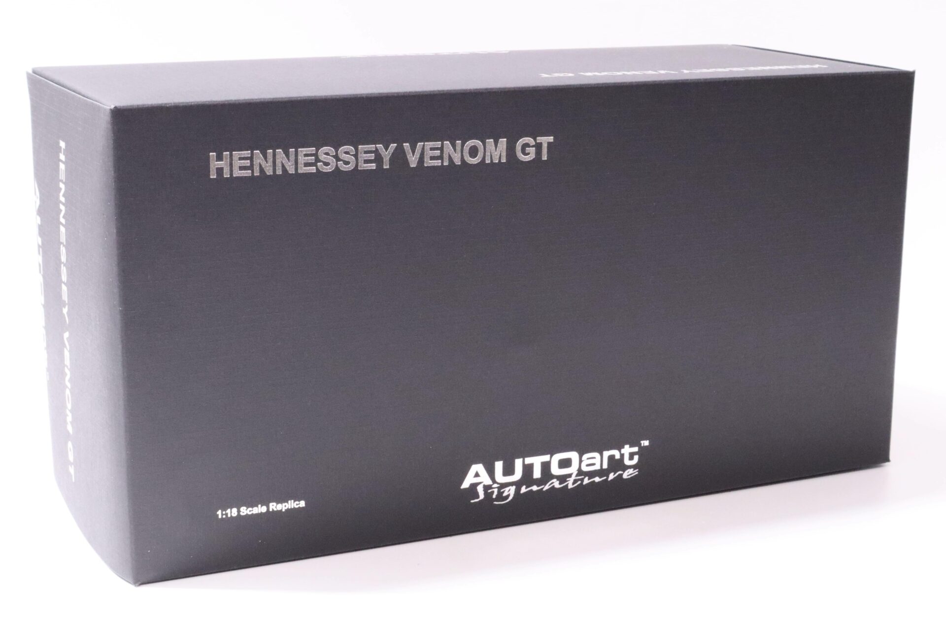 1:18 AUTOart Hennessey Venom GT Spyder 2010 white World Fastest Edition Die-Cast