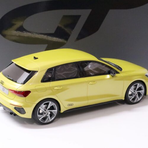 1:18 GT Spirit GT364 Audi S3 Sportback yellow metallic 2020