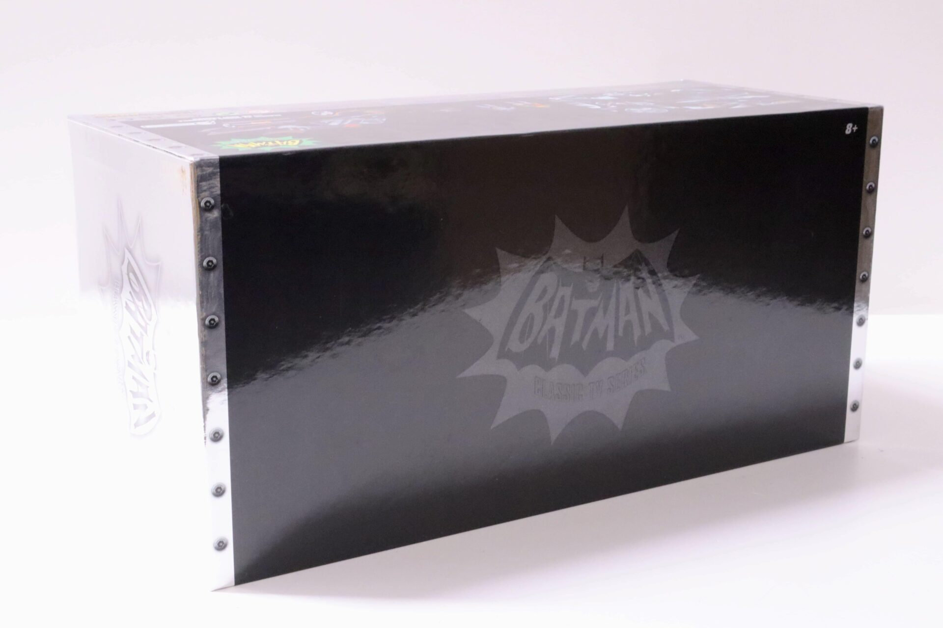 1:18 Jada Toys 1966 Batmobile Batman Classic TV Series + Figuren + Lights