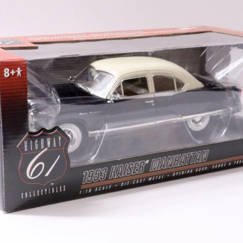 1:18 Highway61 Kaiser Manhattan 1953 black/ white 50435