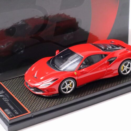 1:43 BBR Ferrari F8 Tributo Coupe Rosso Corsa 322/ silver wheels - Limited 48 pcs.