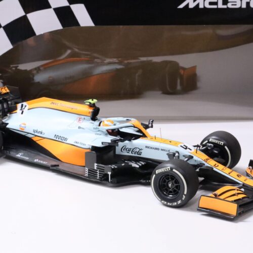 1:18 Minichamps McLAREN F1 Team MCL35M Lando Norris Monaco GP 2021
