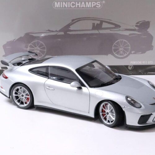1:18 Minichamps Porsche 911 (991) GT3 silver 2017 North America