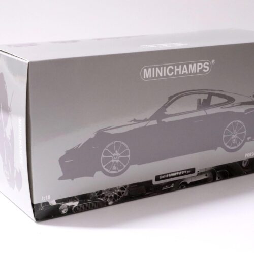 1:18 Minichamps Porsche 911 (991) GT3 silver 2017 North America