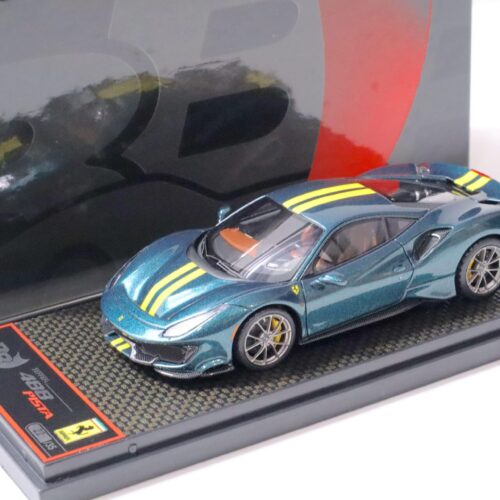 1:43 BBR Ferrari 488 Pista 2020 LHD Verde Scuro metallic green - Limited Edition 35 pcs.