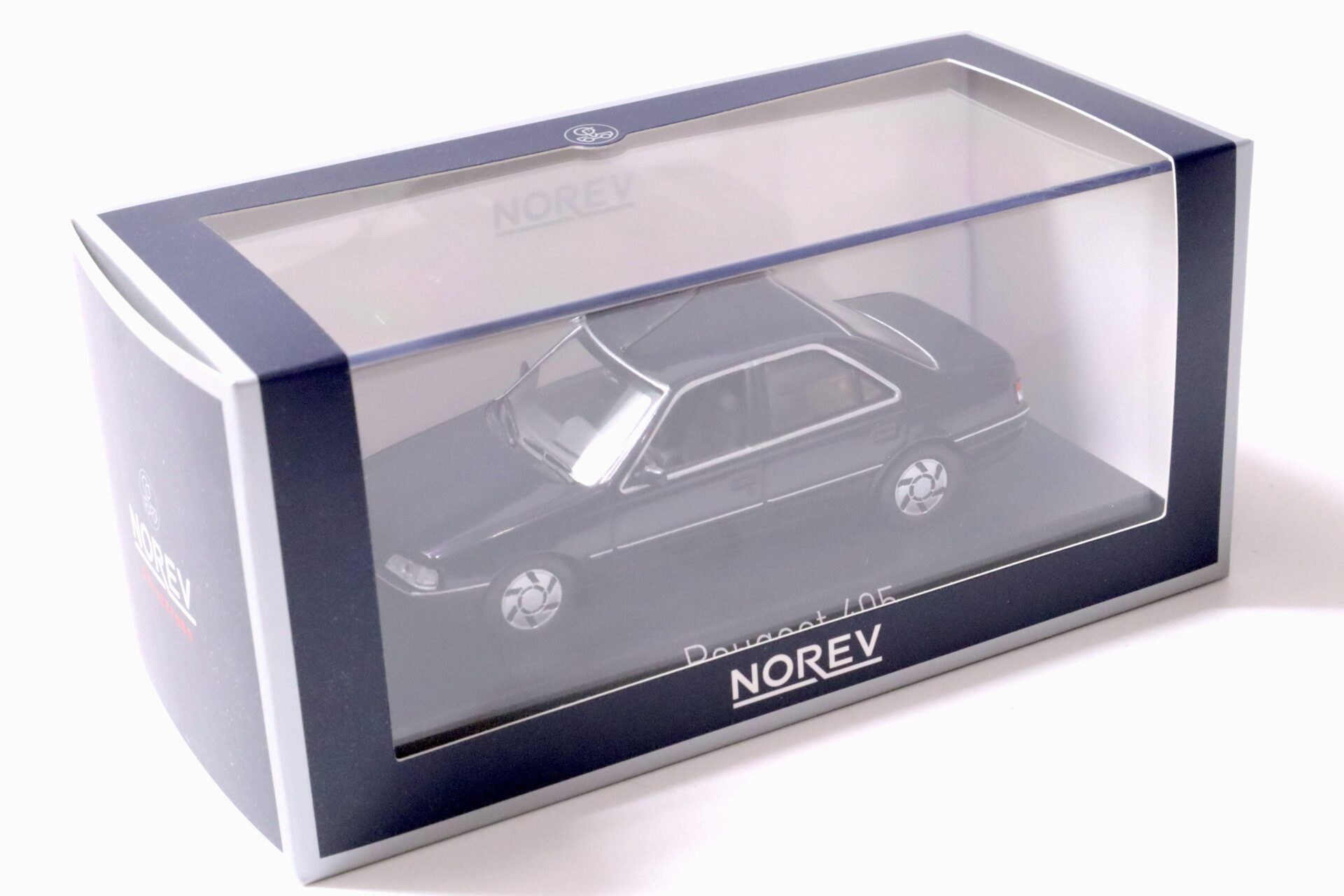 1:43 Norev Peugeot 405 SRi Limousine 1991 dark blue