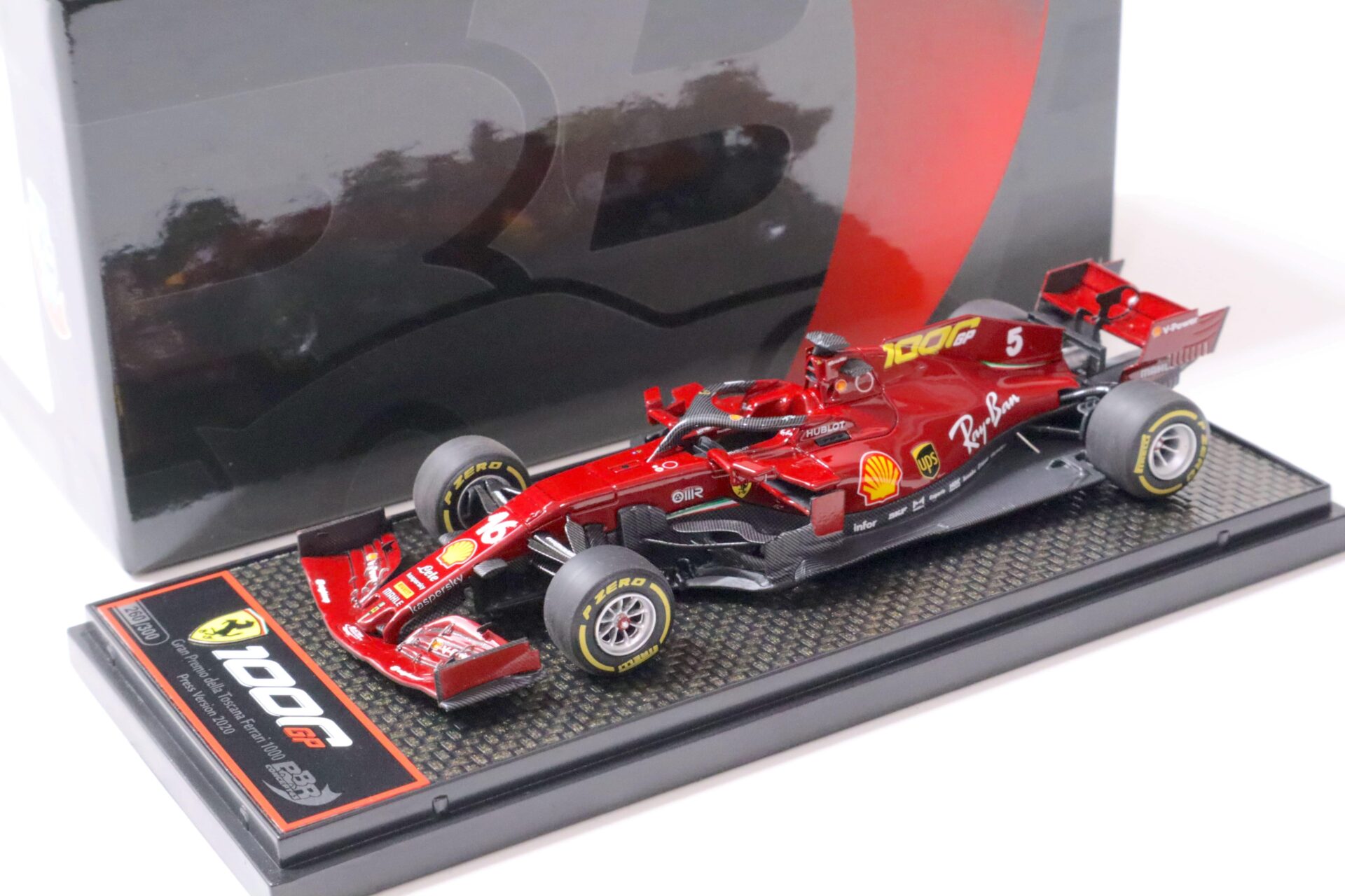 1:43 BBR F1 Ferrari SF1000 Tuscan GP "1000 GP" PRESS VERSION 2020 - Limited 300 pcs.