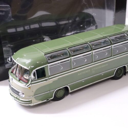 1:43 Minichamps Mercedes O 321 H Bus Aachener Straßenbahn green