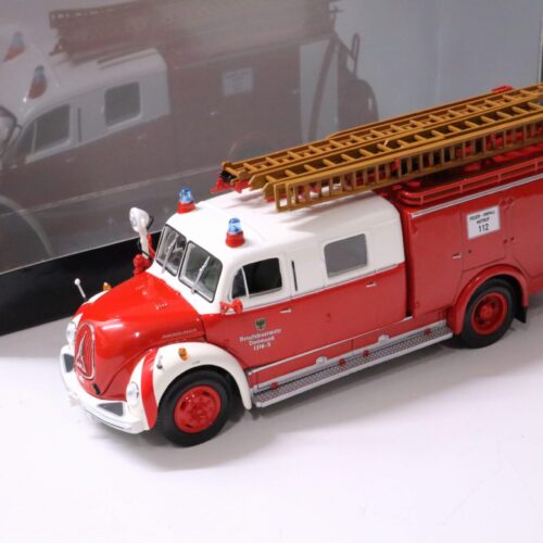 1:43 Minichamps Magirus- Deutz Merkur LF 16 Feuerwehr Dortmund red
