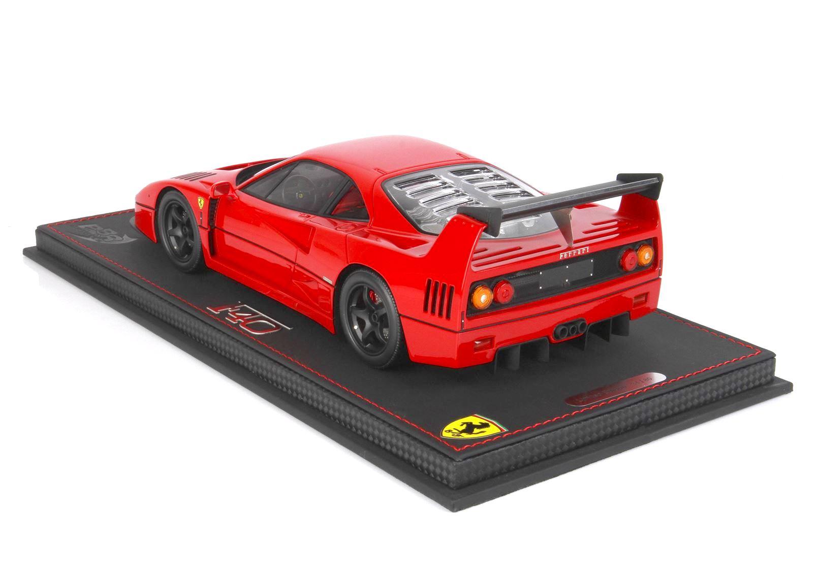 1:18 BBR Ferrari F40 by Michelotto Rosso Corsa 322 red - Limited 80 pcs.