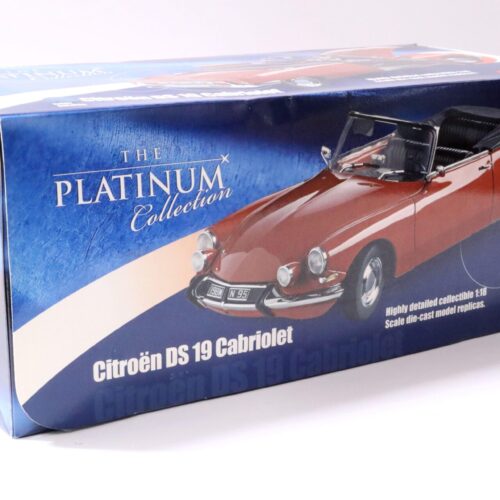 1:18 Sun Star 1961 Citroen DS 19 Cabriolet Pacifique blue