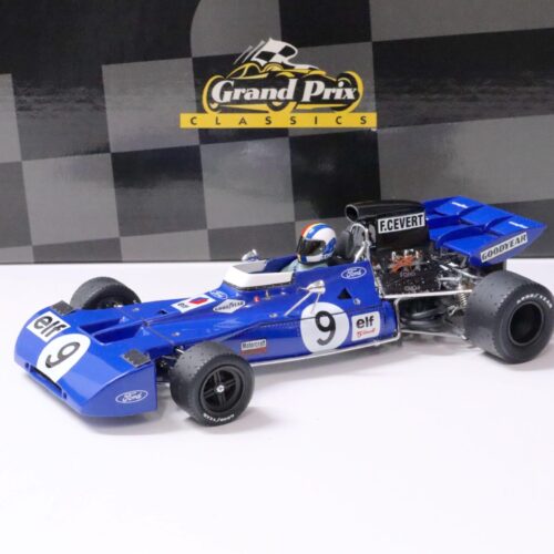 1:18 Exoto Tyrrell Ford 003 Francois Cevert #9 blue