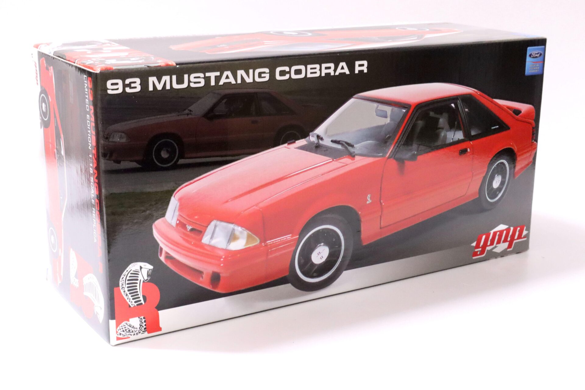 1:18 GMP 1993 Ford Mustang Cobra R Coupe red G1801816