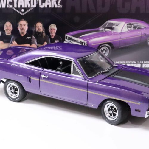 1:18 GMP 1970 Plymouth Road Runner "Graveyard Carz" purple