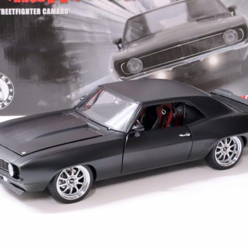 1:18 GMP 1969 Chevrolet Camaro Street Figther UNLEASHED matt black