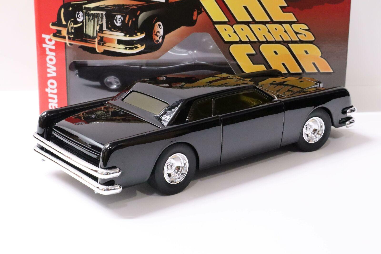 1:18 Auto World 1971 Lincoln Continental George Barris "The Barris Car" black