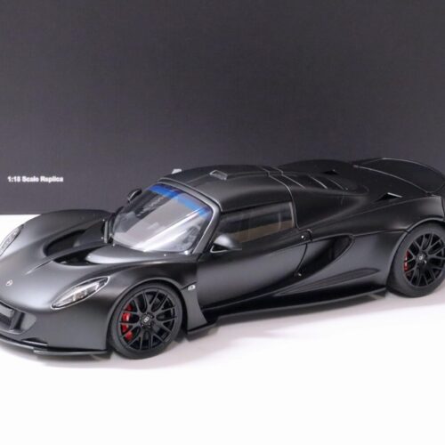 1:18 AUTOart Hennessey Venom GT Spyder 2010 matt Carbon black Die-Cast