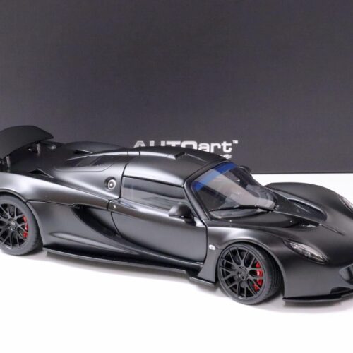 1:18 AUTOart Hennessey Venom GT Spyder 2010 matt Carbon black Die-Cast