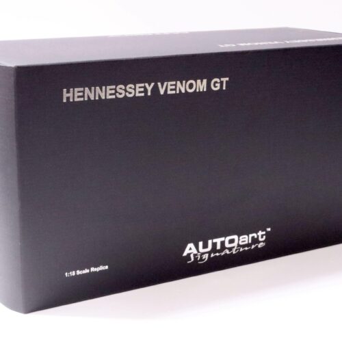 1:18 AUTOart Hennessey Venom GT Spyder 2010 matt Carbon black Die-Cast