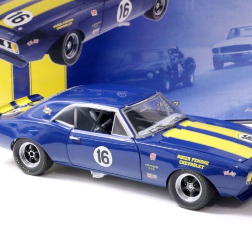 1:18 GMP 1967 Chevrolet Camaro Z28 Team Penske SUNOCO #16 Follmer/ Penske - Image 2