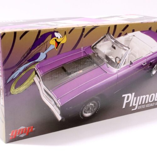 1:18 GMP 1970 Plymouth Road Runner Convertible 440.6 purple/ black stripe