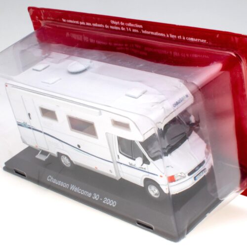 1:43 Hachette IXO Camping Cars Ford Transit Chausson Welcome 30 Wohnmobil 2000