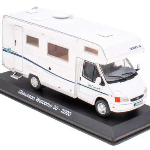 1:43 Hachette IXO Camping Cars Ford Transit Chausson Welcome 30 Wohnmobil 2000