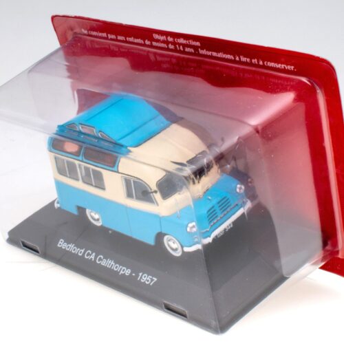 1:43 Hachette IXO Camping Cars Bedford CA Calthorpe Wohnmobil blue 1957