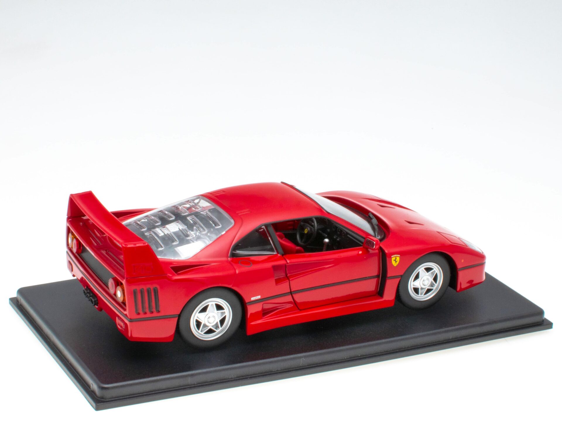 1:24 Hachette Bburago Ferrari Collection Ferrari F40 red 1987 with display