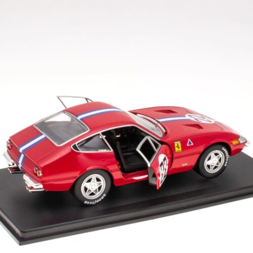 1:24 Hachette Bburago Ferrari Collection Ferrari 365 GTB4 Competition 1971 with display