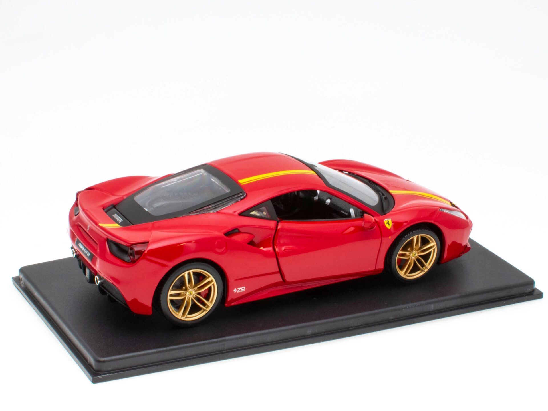 1:24 Hachette Bburago Ferrari Collection Ferrari 488 GTB Inspired by 312 P1 with display