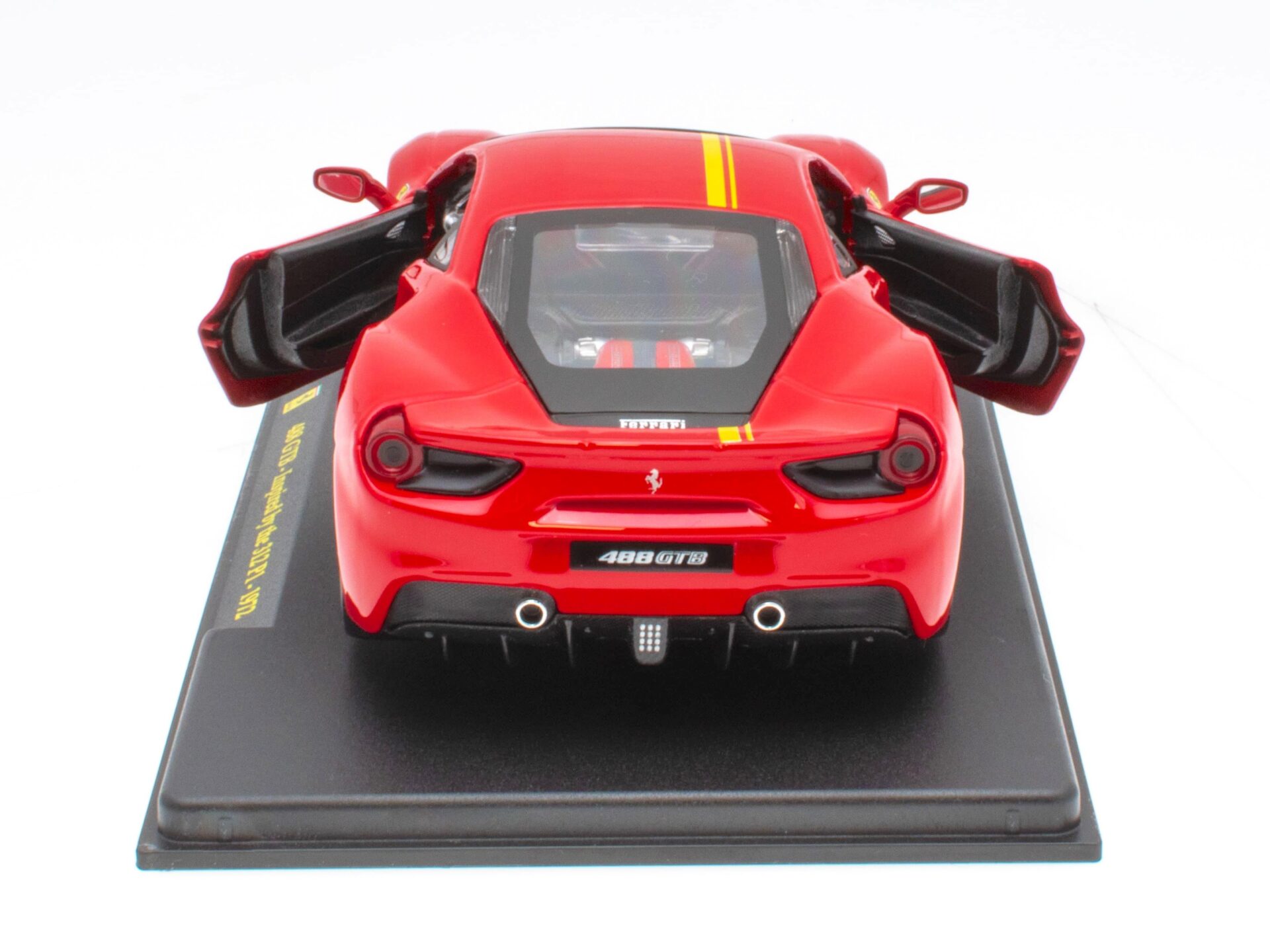 1:24 Hachette Bburago Ferrari Collection Ferrari 488 GTB Inspired by 312 P1 with display