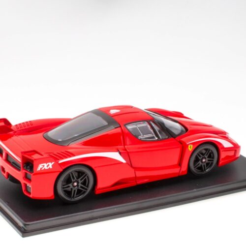1:24 Hachette Bburago Ferrari Collection Ferrari FXX Evoluzione red 2008 with display