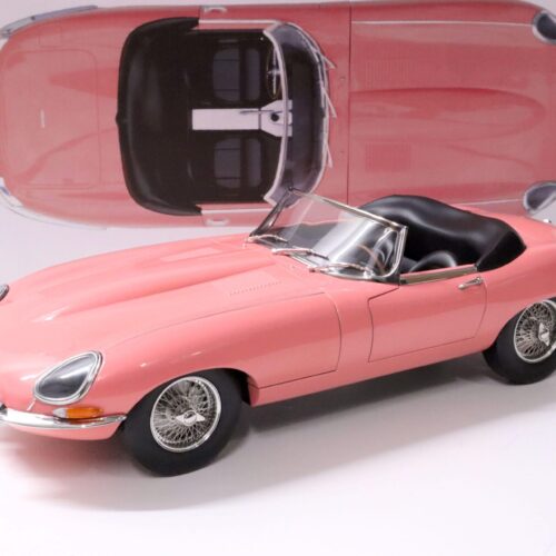 1:12 Norev Jaguar E-Type Cabriolet 1962 pink - Limited Edition 300 pcs.