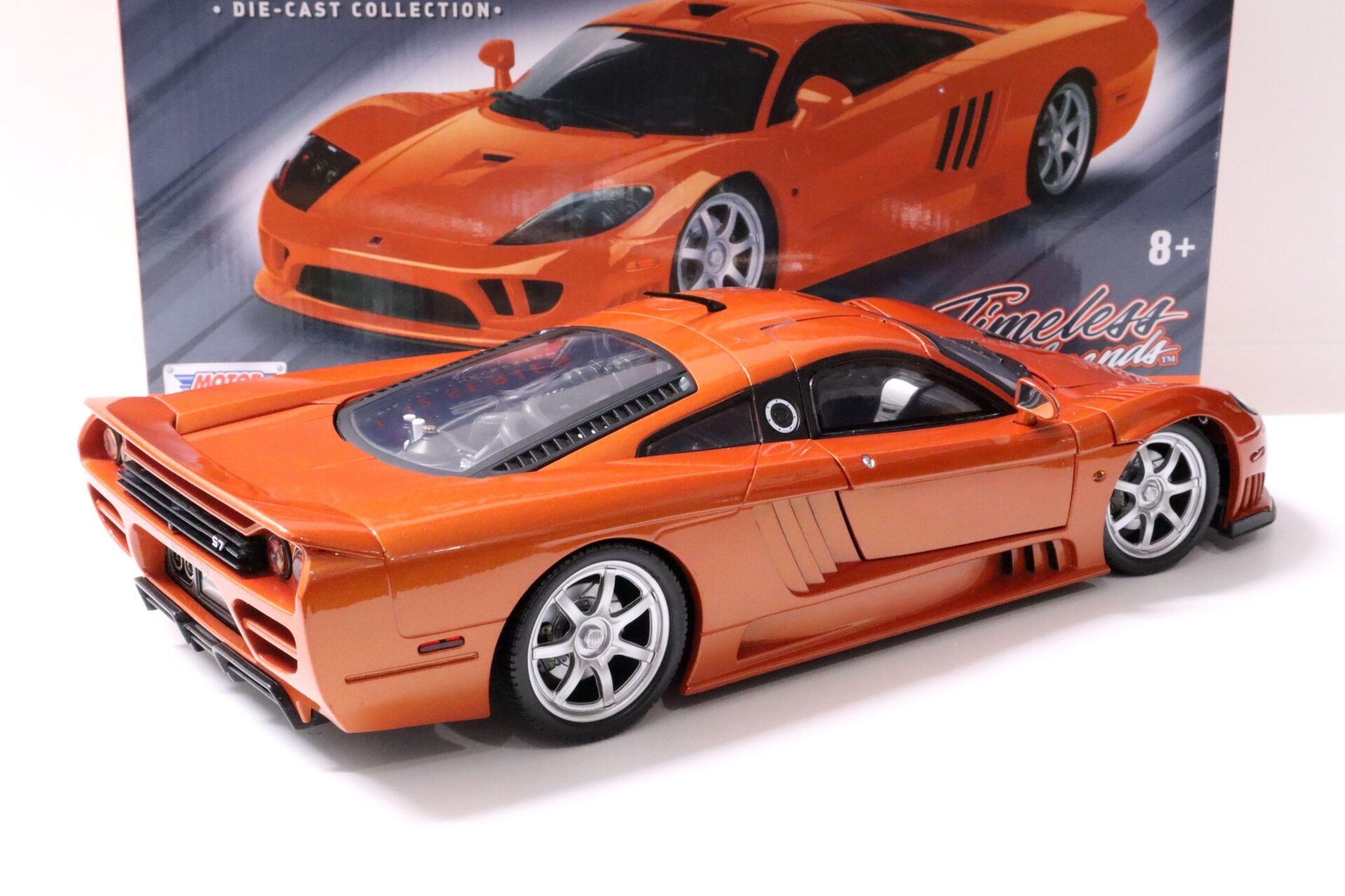 1:12 Motor Max 2005 Saleen S7 Twin Turbo orange metallic
