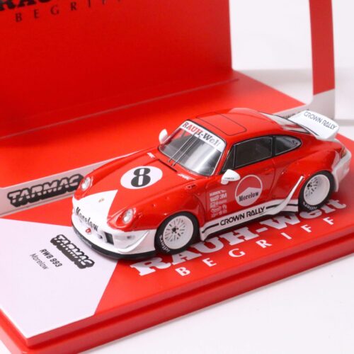 1:43 Tarmac Porsche 911 993 RWB RAUH-WELT Morelow red/ white HOBBY43