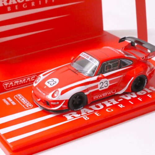 1:43 Tarmac Porsche 911 993 RWB RAUH-WELT RWBWU red/ white #23 HOBBY43